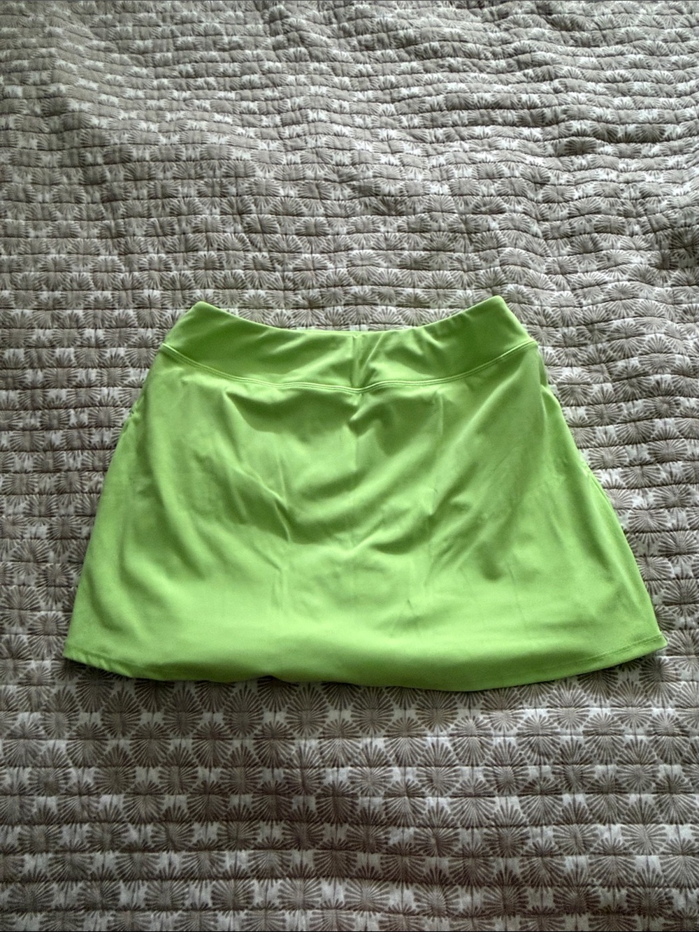 Women’s Lime Green Athletic Skort